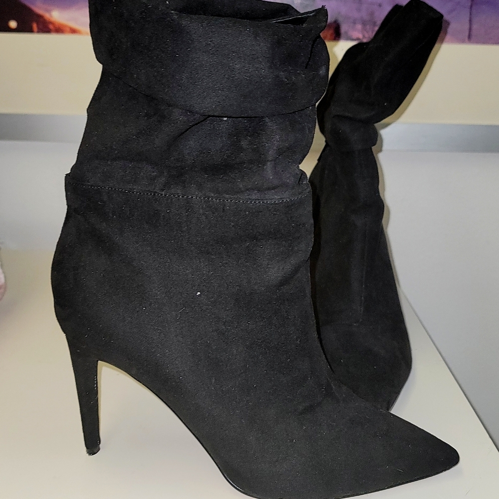Express black boots